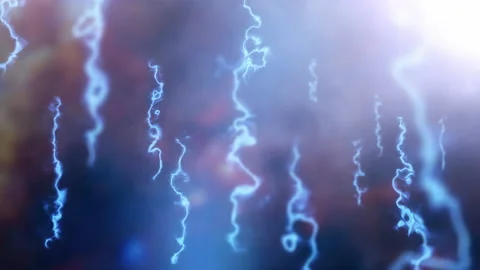 Abstract String theory background concept Quantum Physics theory Video stock 158435501