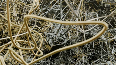 Abstract strings background Vídeo Stock 39034923