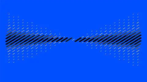 Abstract strip style background. Element isolated on blue. Concept of energy Stock Illustration