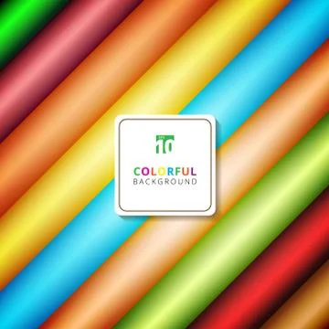 Abstract stripe diagonal pattern colorful gradients color background with spa Illustrazione stock