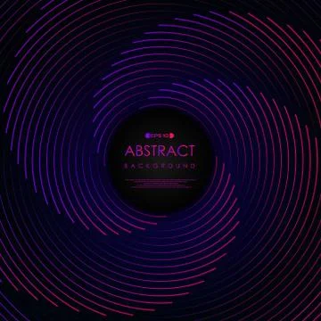 Abstract stripe line pattern color line swirl artwork background. 스톡 일러스트