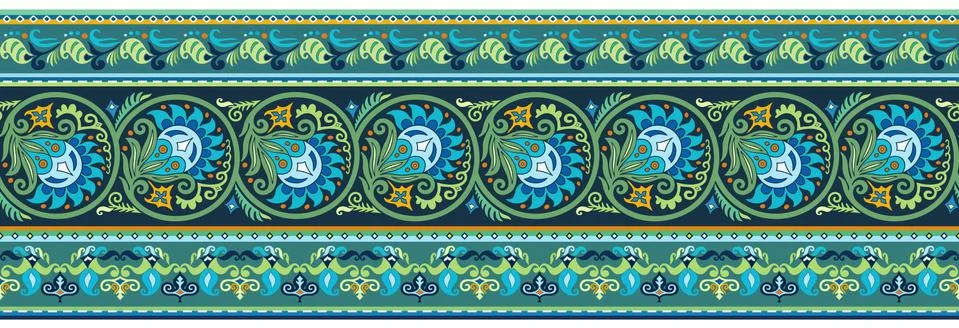 Abstract stripe pattern, ornamental background Stock Illustration