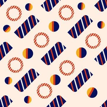 Abstract stripe pattern for use in packaging Stock Illustration