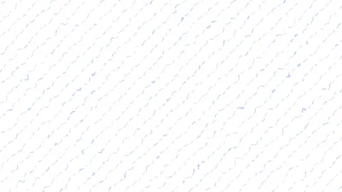 Abstract striped background waving blue lines loop animation white background Stock Footage 282822581