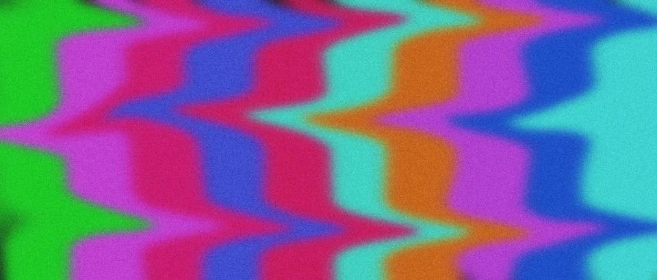 Abstract striped background with wavy lines and vibrant colors creating a u.. Stock Illustration