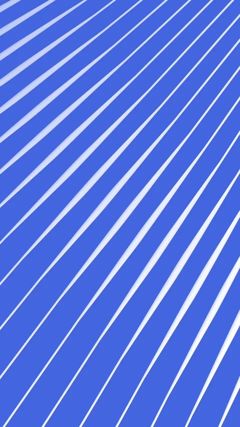 Abstract striped blue white lines pattern loop vertical motion background Stock Footage 345683467