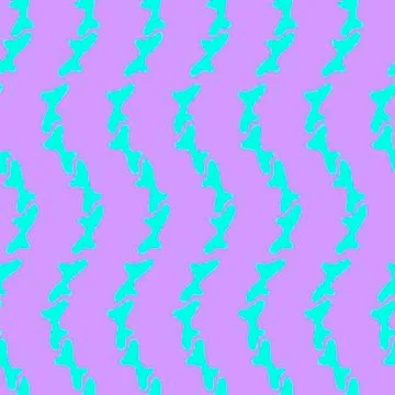 Abstract striped geometric background. Unique shapes in the chain. Vector Stock Illustration