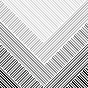 Abstract striped geometric pattern Stock Illustration