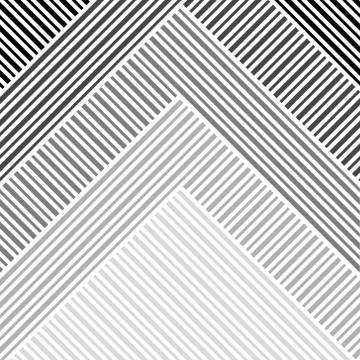 Abstract striped geometric pattern Stock Illustration