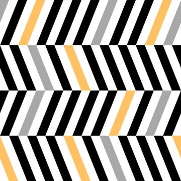Abstract striped geometric zig zag stripe vector background Stock Illustration