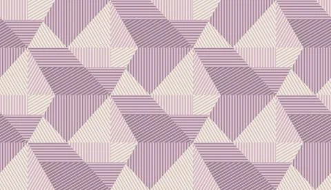 Abstract striped geometry repeatable motif. Stock Illustration
