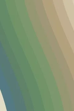 Abstract striped gradient background with soft green and beige tones, calm .. Stock Illustration