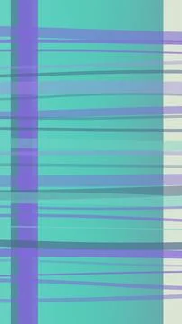 Abstract striped grid pattern in teal, blue, and purple with a modern digit.. Stock Illustration