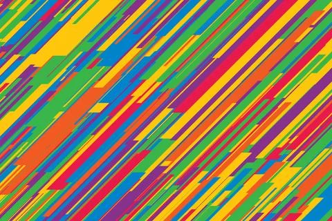 Abstract striped line background, vector illustration Stock Illustration