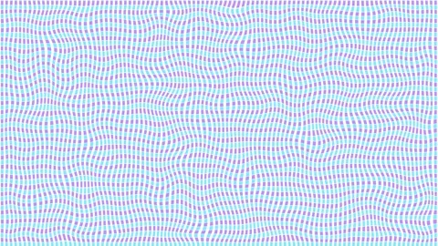 Abstract striped lines background waving purple and blue lines loop animation Stock Footage 273260147