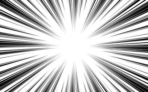 Abstract striped manga comic background. vector illustration. Illustrazione stock