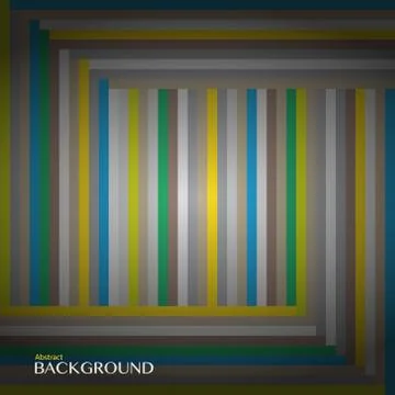 Abstract striped multicolored pattern. Stock Illustration