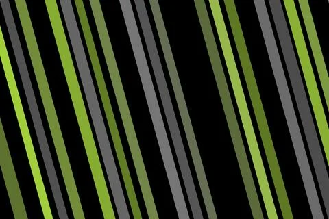Abstract striped pattern with green and black lines Stock Illustration