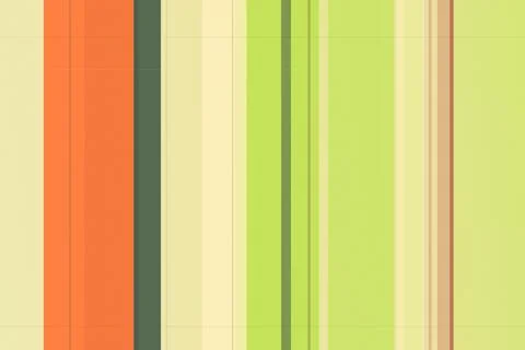 Abstract striped pattern with pastel yellow, green, and orange bands, offer.. Stock Illustration