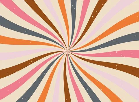 Abstract striped pattern. Pop art background. Stock Illustration