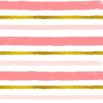 Abstract striped seamless pattern Stock Illustration