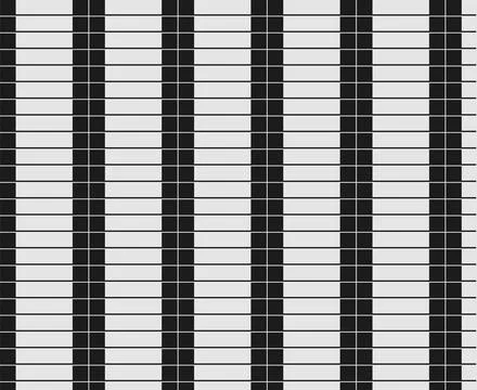 Abstract Striped Seamless Pattern Line Background Stock Illustration