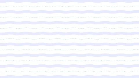 Abstract striped video background loop animation waving blue lines pattern white Stock Footage 276194148