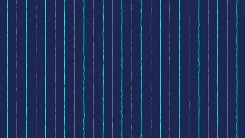 Abstract striped video background seamless loop animation waving red, blue lines Stock Footage 275859947