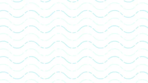 Abstract Striped video background waving blue and green lines loop animation Stock Footage 279899678