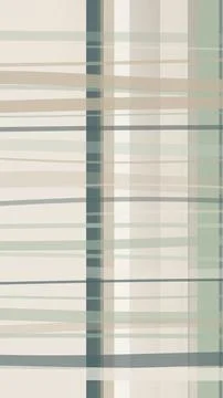 An abstract striped window pattern in soft blue, teal, and beige creates a .. Illustrazione stock