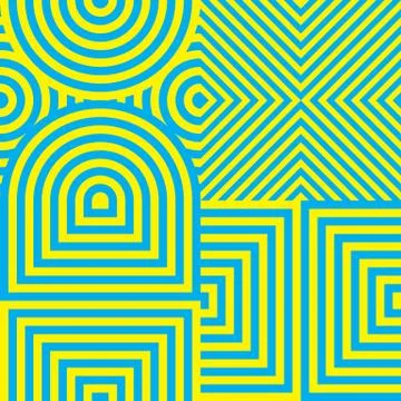 Abstract stripes geometric background Stock Illustration