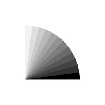 Abstract stripes gradient. black and white gradient degrade background Stock Illustration