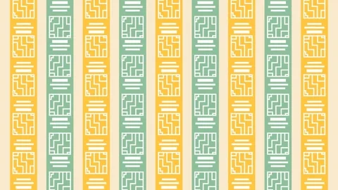 Abstract stripes pattern decorative background Stock Footage 335825567