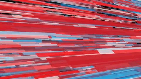 Abstract stripes in space - abstraction of data communication, computer ge... Foto stock