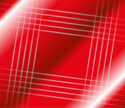 Abstract stripes square on red background Stock Illustration