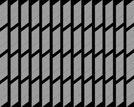Abstract Stripped Geometric Background Vector Illustration Stock Illustration