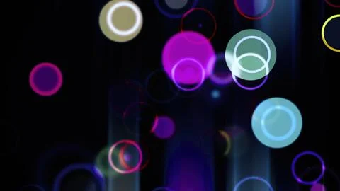 Abstract stroke particles Stock Illustration