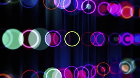 Abstract stroke particles Illustrazione stock