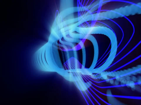 Abstract Strokes Blue Stock Footage 71245833