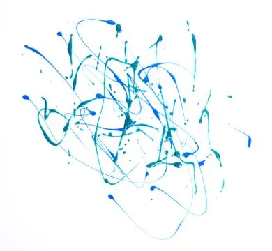 Abstract strokes composition Stock Photos