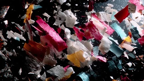 Abstract Structure of Chaos Stock Footage 308247094