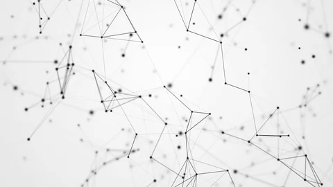 Abstract structure, seamless loop animation Stock-Footage 76282578