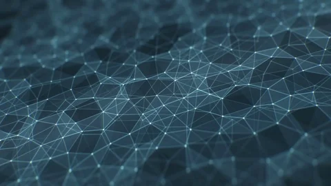 Abstract structure, seamless loop animation Stock Footage