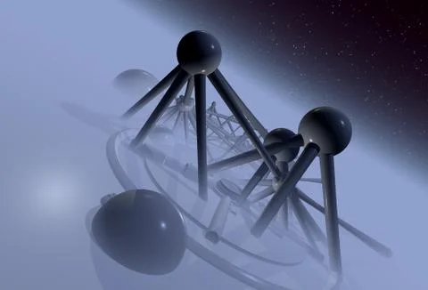 Abstract structure6 스톡 일러스트