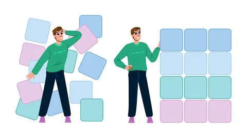 Abstract structured data vector Stockillustratie