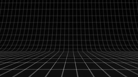 Abstract studio background. 3d illustration, 3d rendering. Stock Illustration