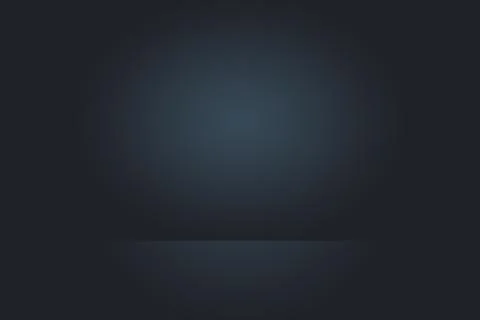 Abstract studio background texture of light blue and gray gradient wall, flat Illustrazione stock