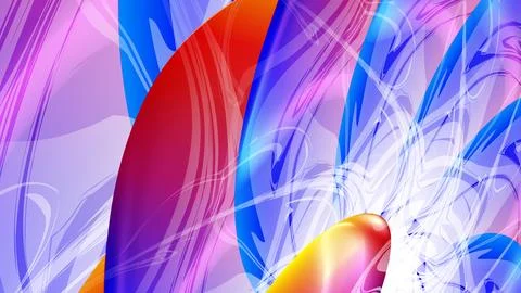 Abstract style with gradient colorful background design vector template Stock Illustration