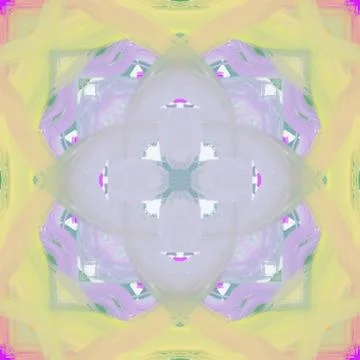 Abstract style pattern - symmetry shape pattern background Ilustración de archivo