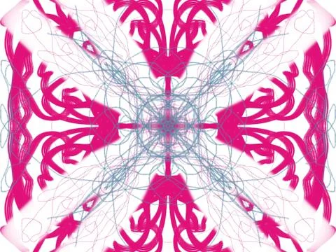 Abstract style pattern - symmetry shape pattern background 스톡 일러스트